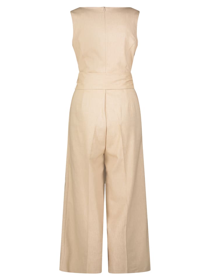 Betty Barclay Jumpsuit mit Eingrifftaschen in Beige günstig kaufen