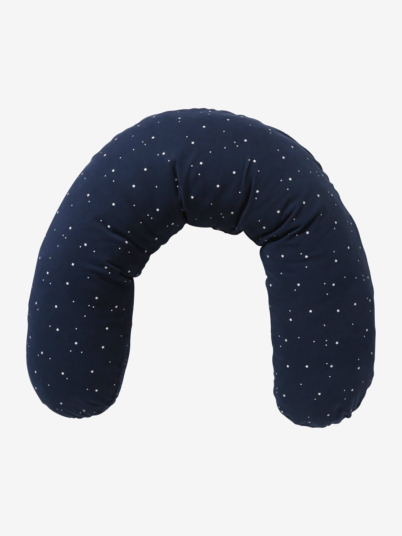Coussin d'allaitement évolutif VERTBAUDET blanc éclat d'argent