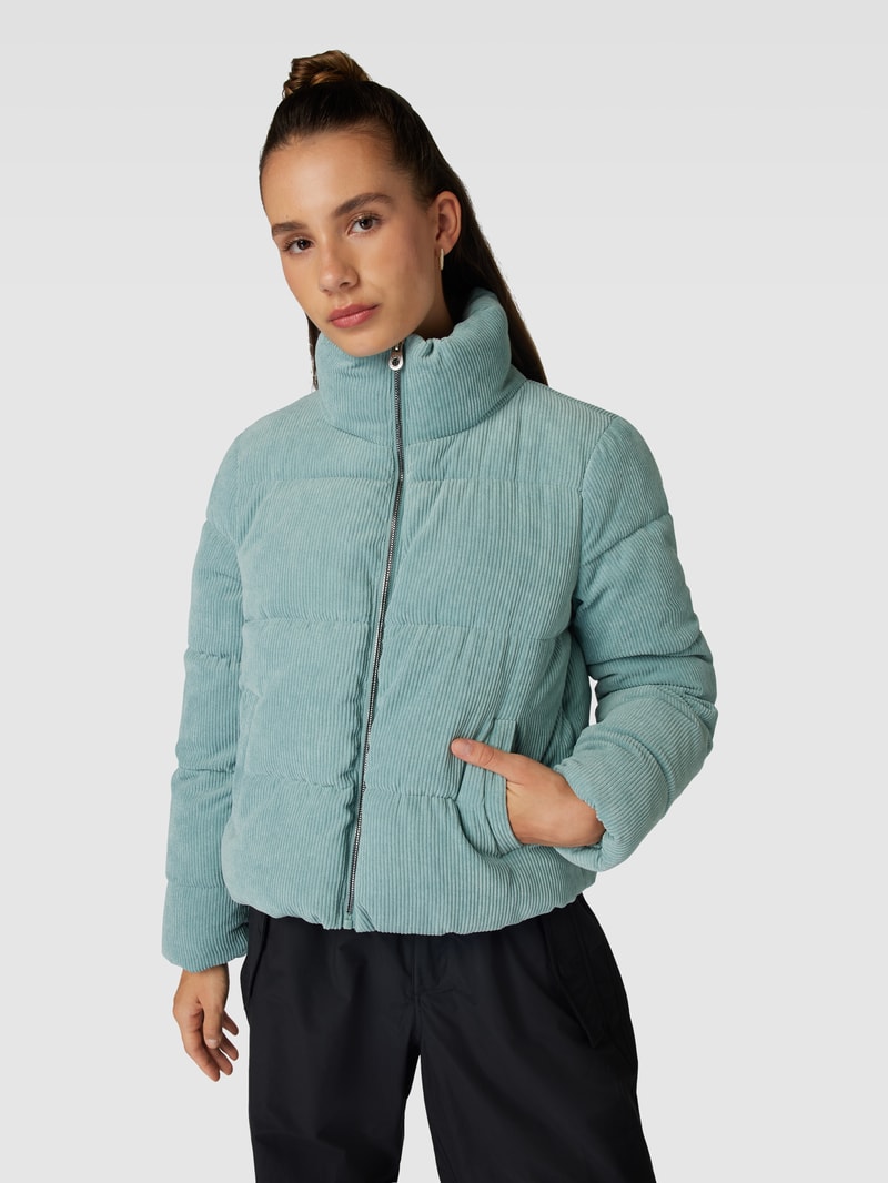Cordjacke mit Stehkragen Modell 'NEWDOLLY' in schilf