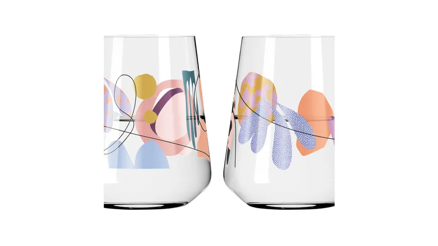 RITZENHOFF Allround-Glas Sommerrausch 2er-Set  #1#2 Mehrfarbig