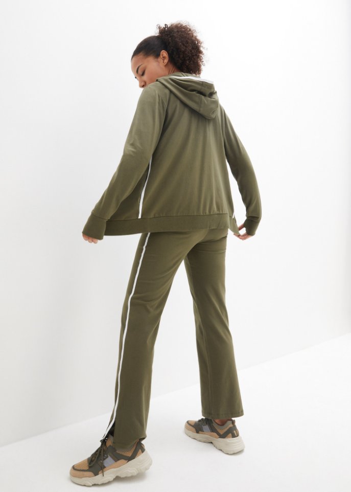 Stretch-Jogginganzug aus Baumwolle (2-tlg.Set)