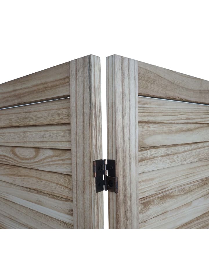 MCW Paravent G30 im Shabby-Look, Hellbraun günstig kaufen onesize