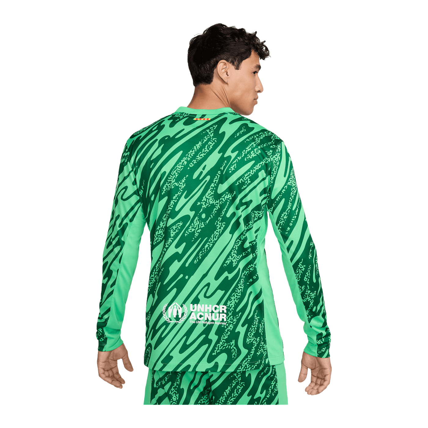 Nike FC Barcelona Langarm Torwarttrikot 2024/2025 Grün F329