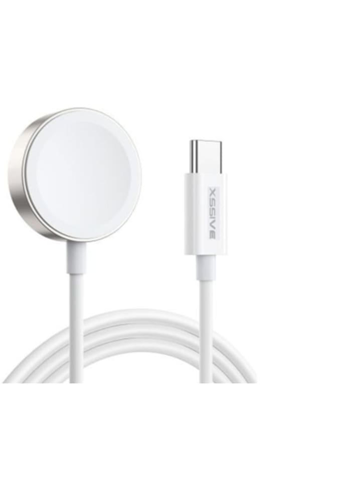 COFI 1453 Magnetisches Ladekabel für I-Watch mit USB Anschluss 1m in Weiß günstig kaufen onesize