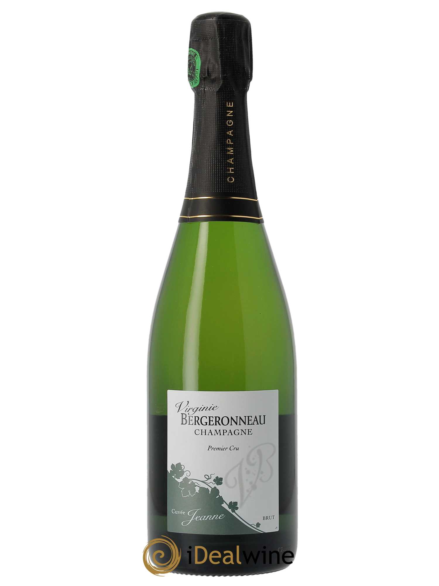Cuvée Jeanne Brut Premier Cru Virginie Bergeronneau   - Lot de 1 Bouteille
