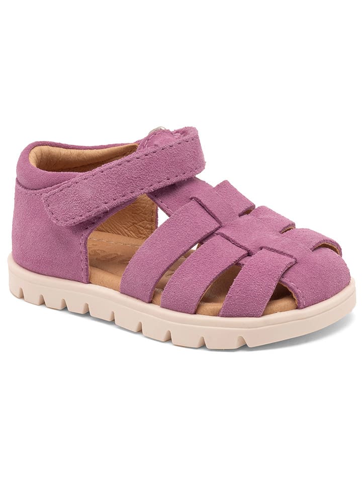 bisgaard Leder-Halbsandalen in Lila günstig kaufen