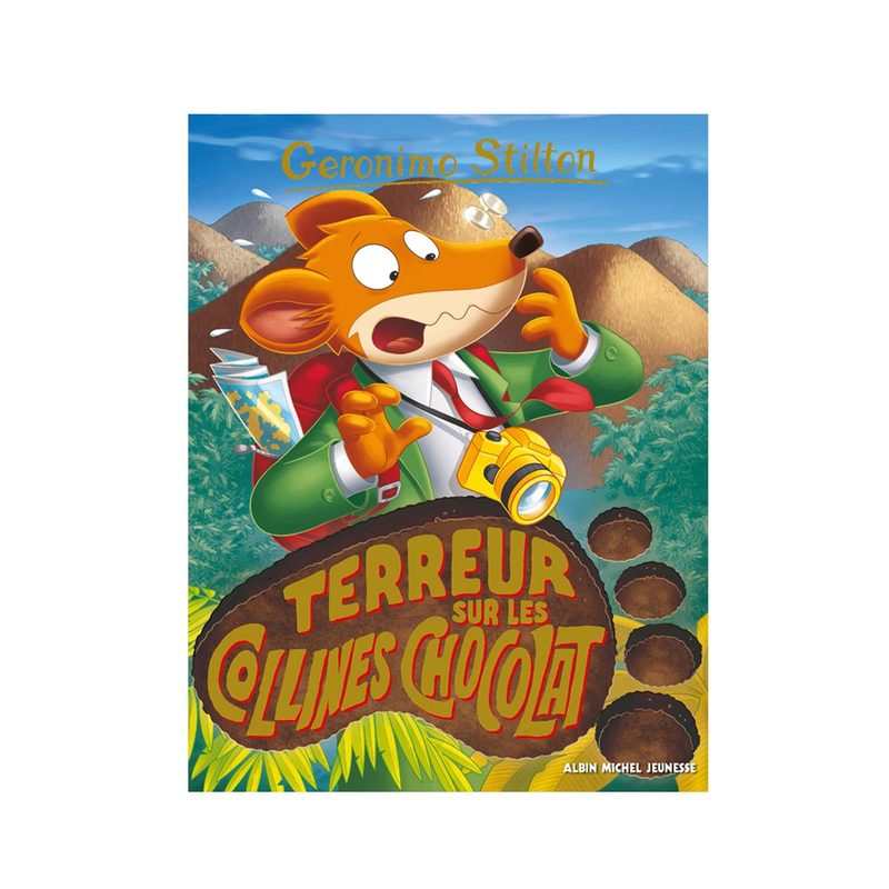 Livre Geronimo stilton t100 terreur sur les co - Albin Michel jeunesse