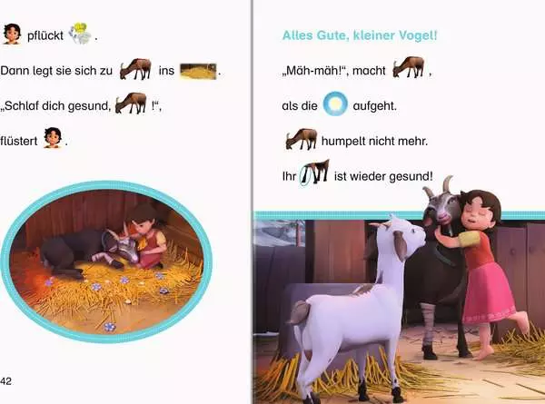 Heidi hilft den Tieren - zum Lesenlernen