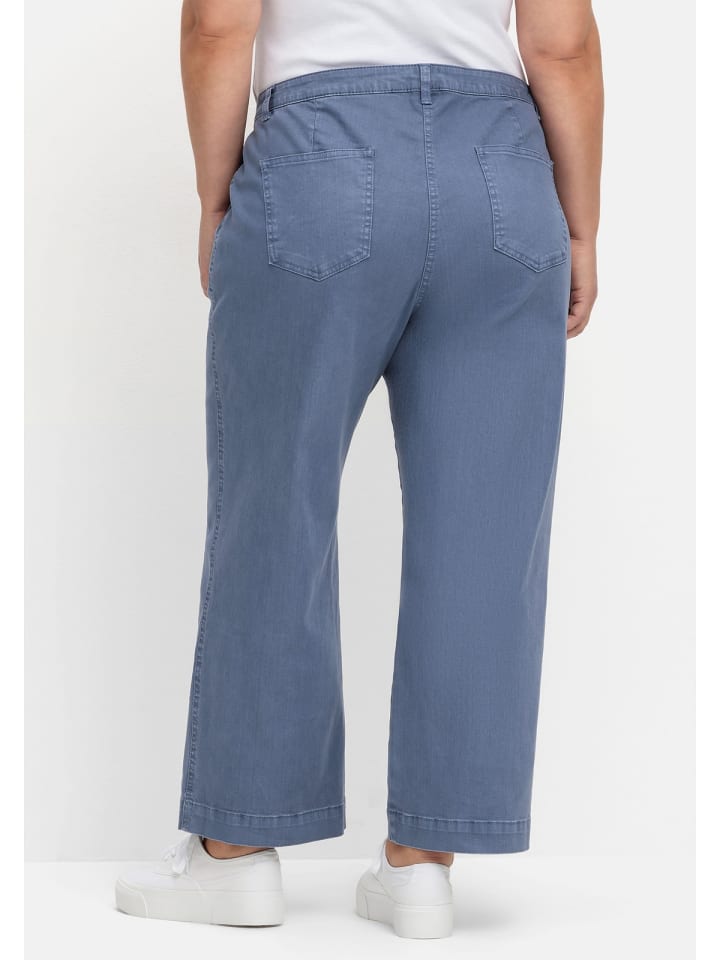 sheego Culotte in rauchblau günstig kaufen 42