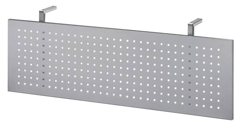 Hammerbacher Sichtblende Matrix Silber 1.150 x 350 mm