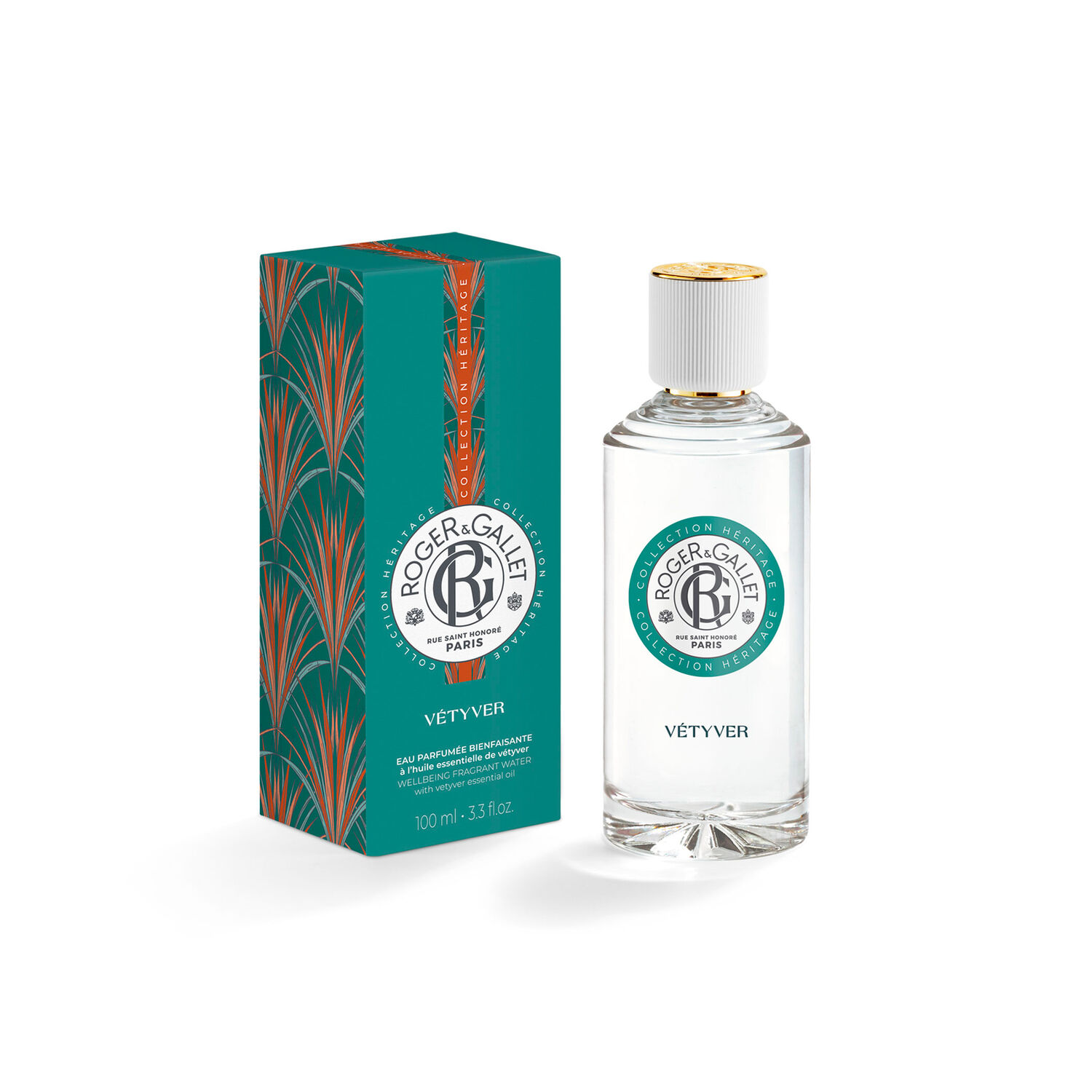 Roger&Gallet Vétyver Eau Parfumée Bienfaisante 100ml
