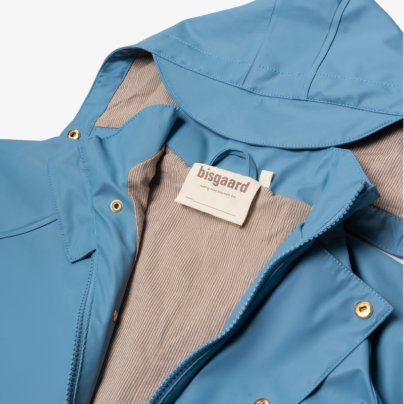 aarhus rain suit pigeon blue - Blau