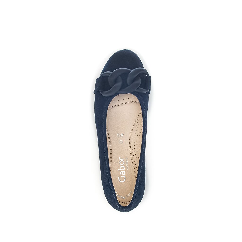 Gabor comfort Sportliche Ballerina blau