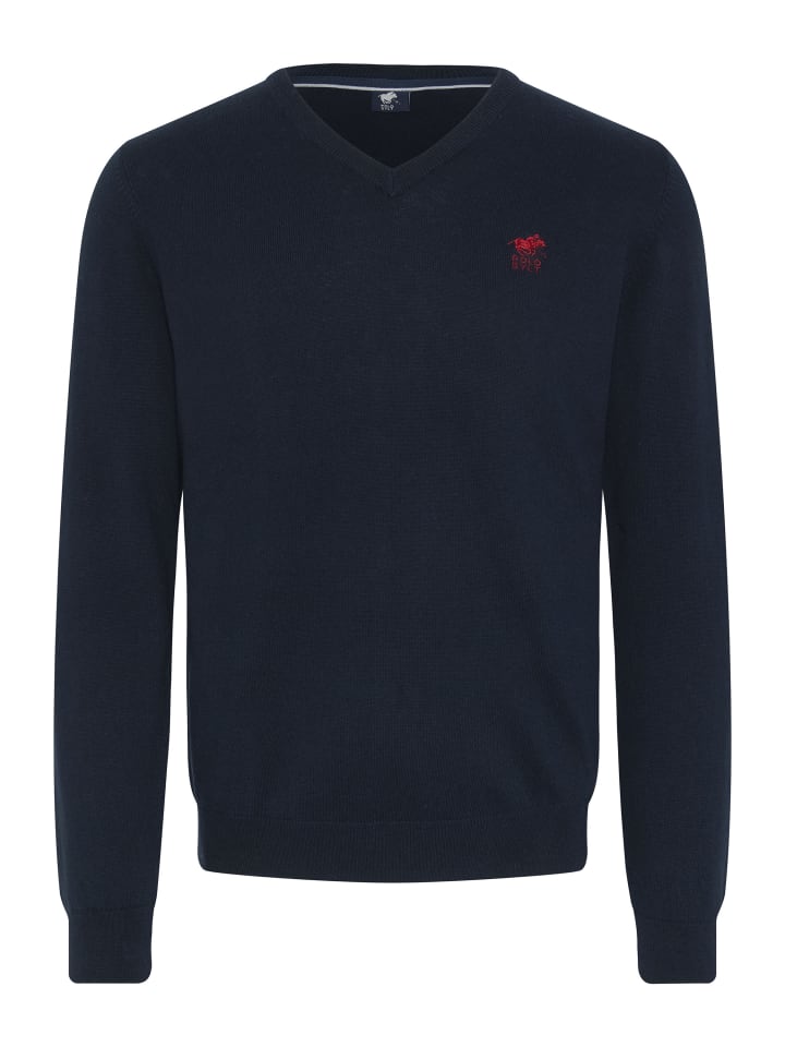 Polo Sylt Pullover in Blau günstig kaufen