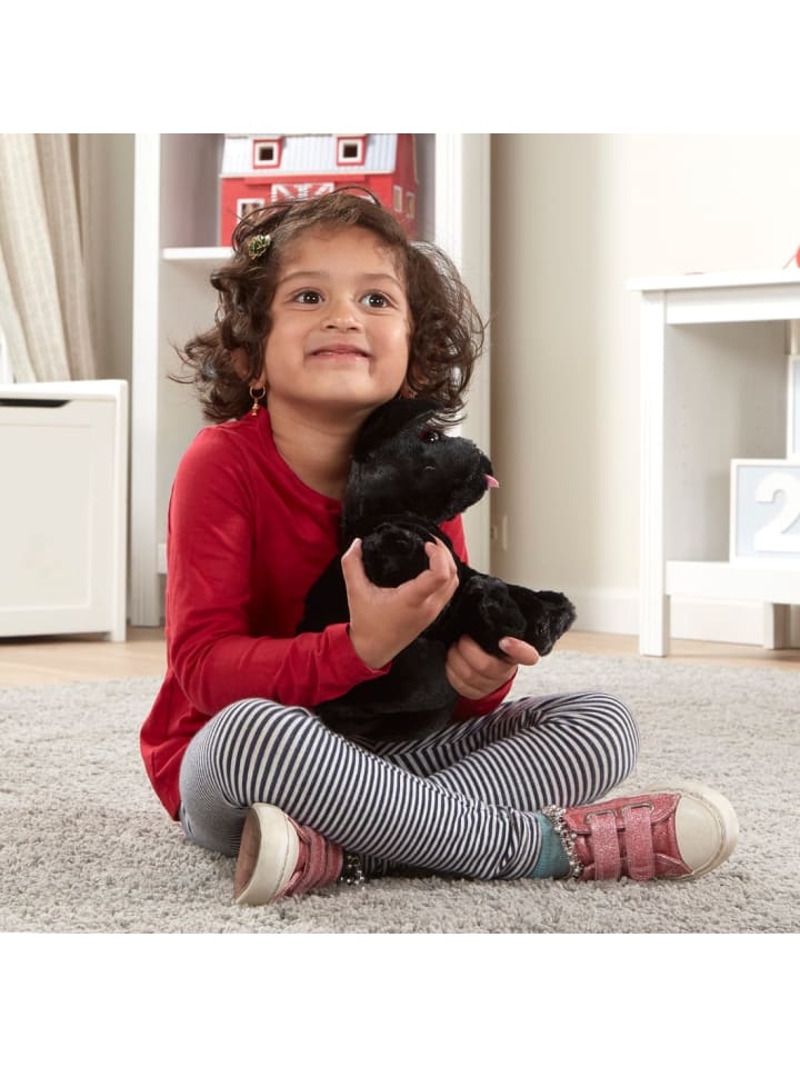 Melissa & Doug Schwarze Benson Labrador-Welpe 25,4 cm- ab 3 Jahren günstig kaufen onesize