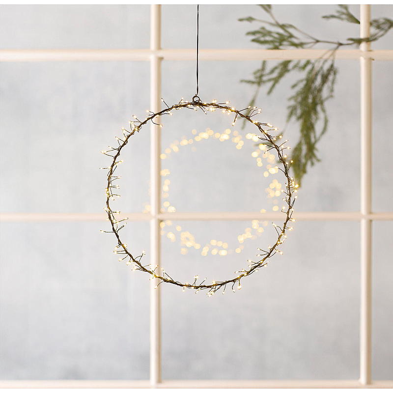 Home String sirkel 40 cm 200 LED
