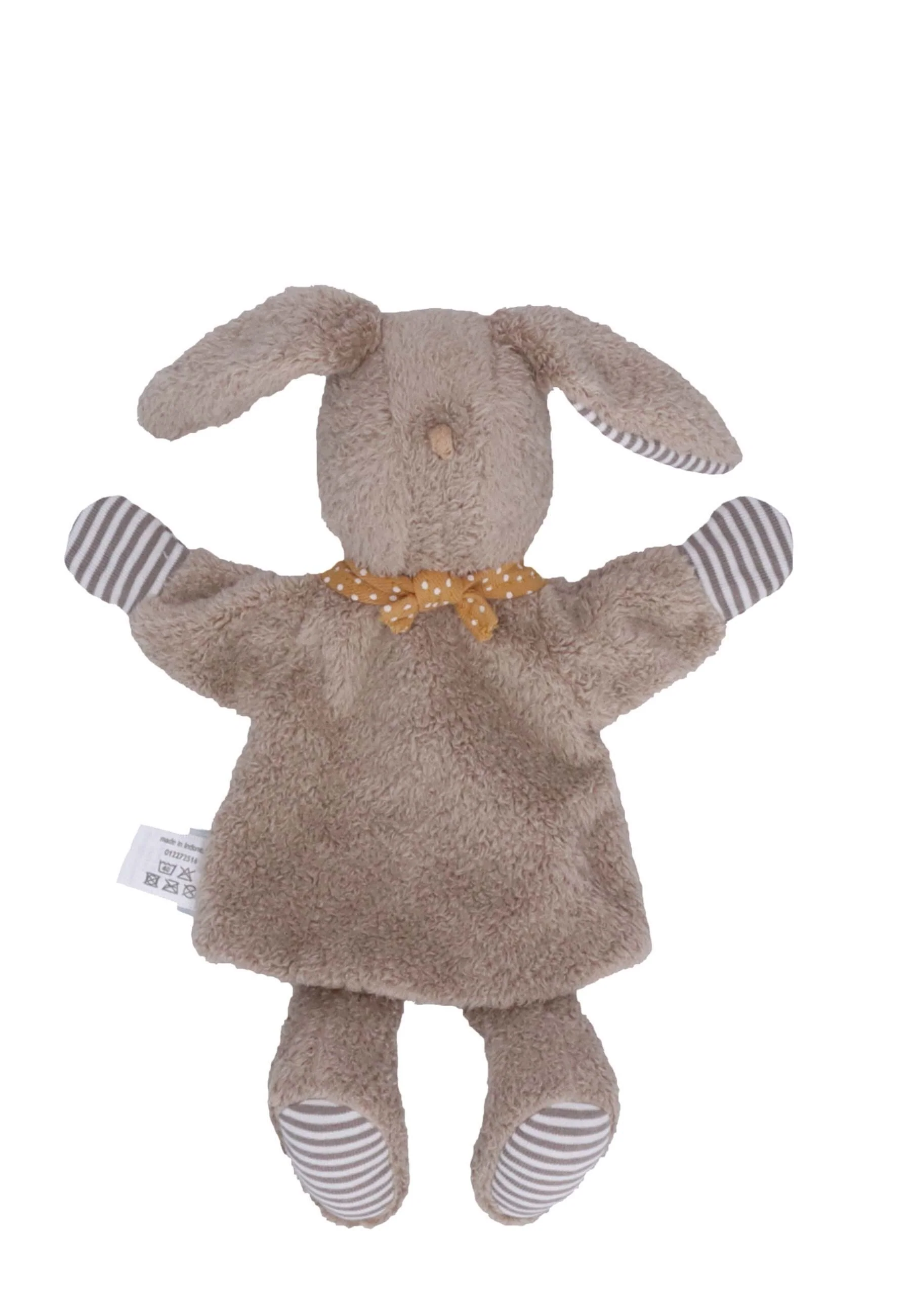 Kinder Handpuppe Hase Happy in Braun