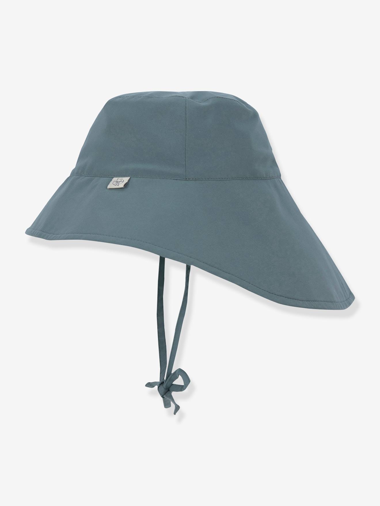 Chapeau protège-nuque anti-UV LÄSSIG bleu