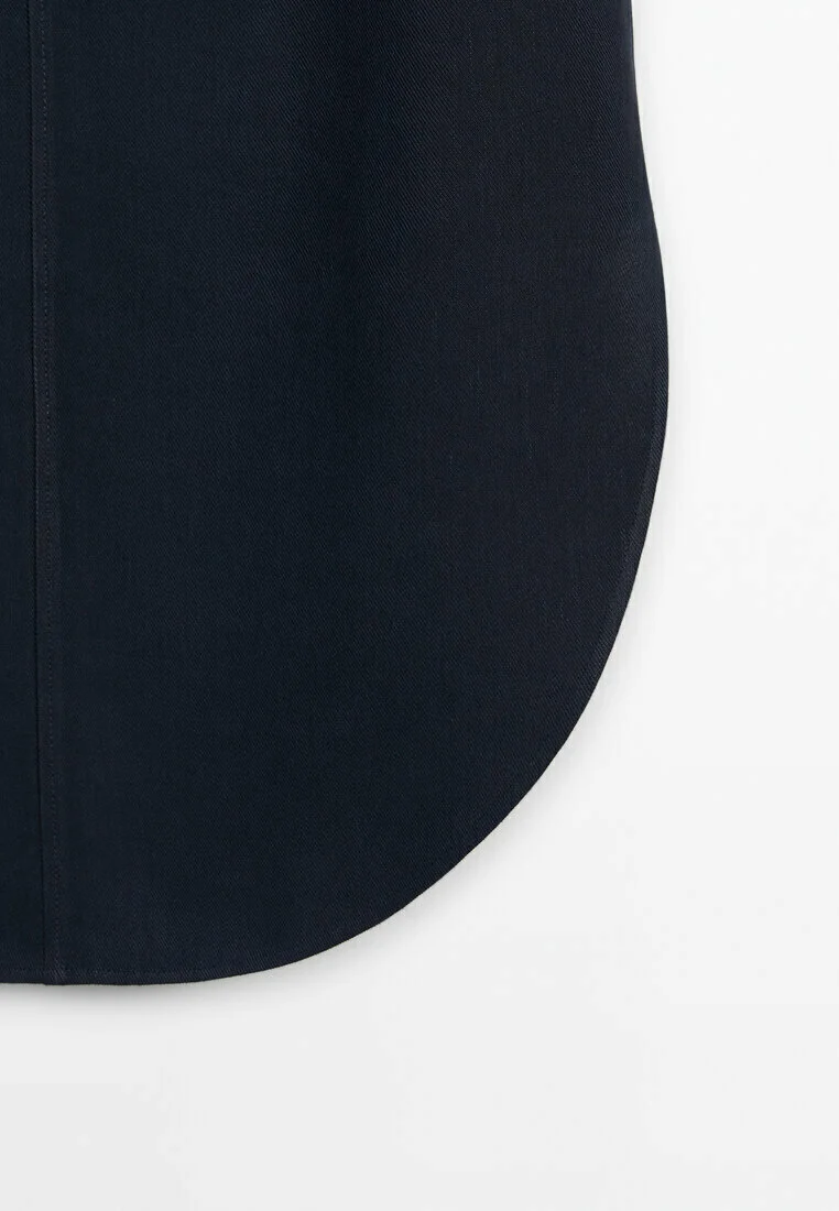 Massimo Dutti MIDI - Falda Campana