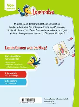 Leserabe – Vor-Lesestufe: Eine Freundin für Mia