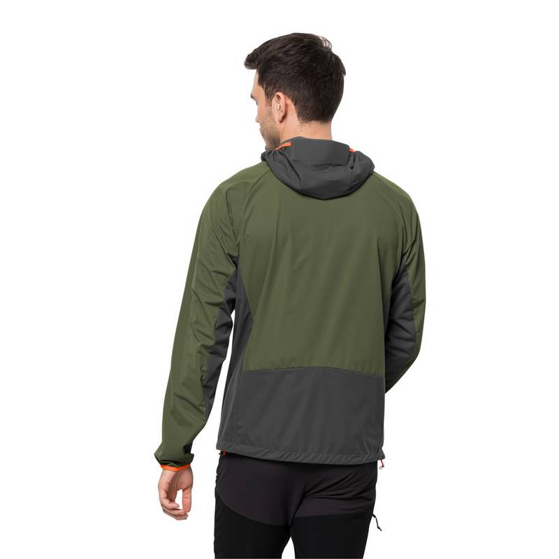 Jack Wolfskin EAGLE PEAK II HOODY M Softshelljacke Herren