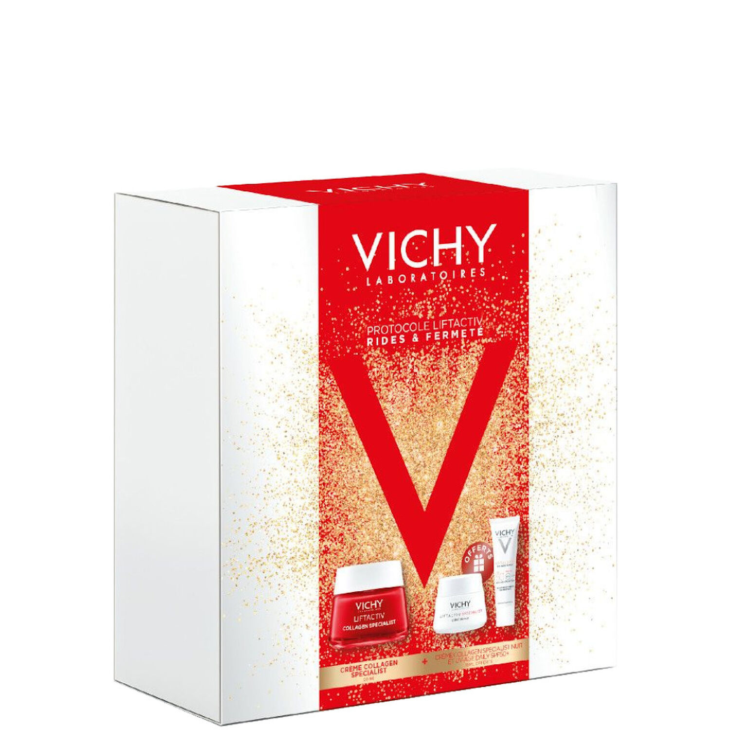 Vichy Liftactiv Specialist Coffret Crème Collagen Anti-Age +2 Produits