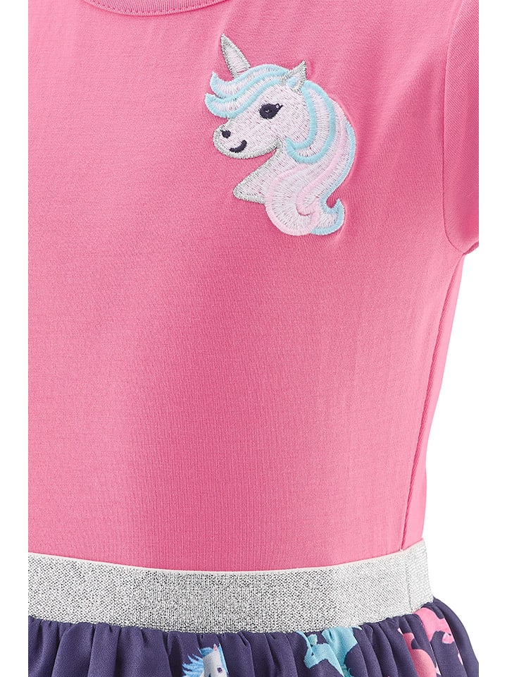 happy girls by Eisend Kleid in Pink/ Dunkelblau günstig kaufen