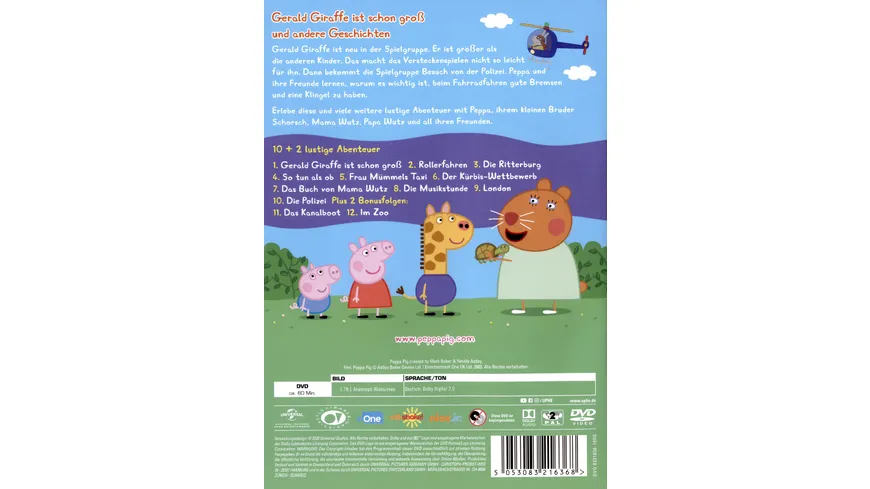 Peppa Pig - Gerald Giraffe ist schon groß und andere Geschichten