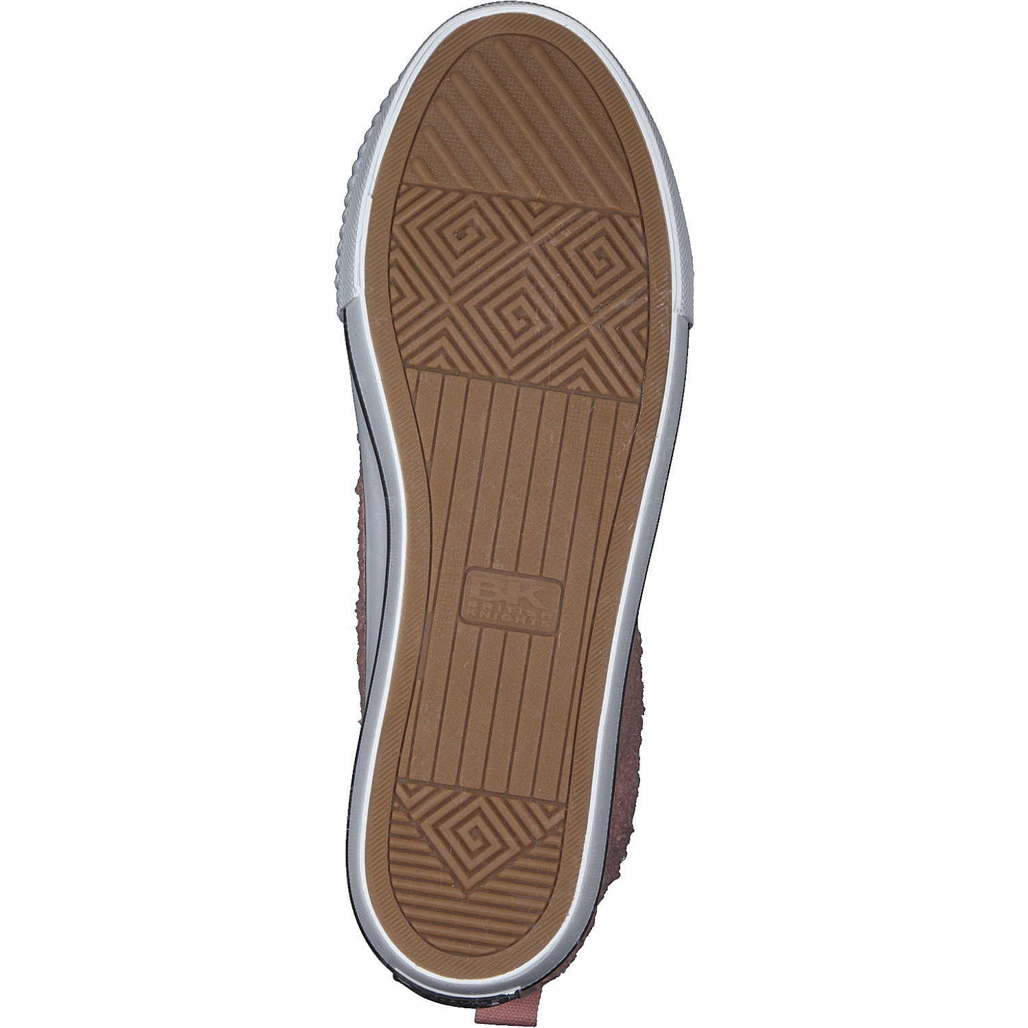 British Knights Kaya Mid B50, Sneakers High, Damen, Altrosa