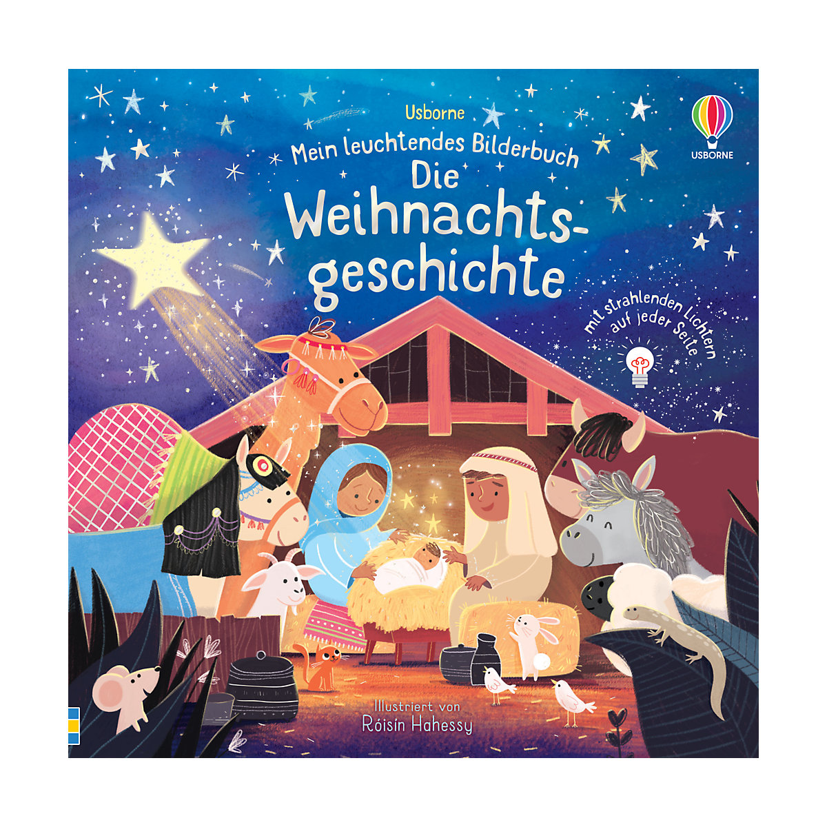 Mein leuchtendes Bilderbuch: Die Weihnachtsgeschichte