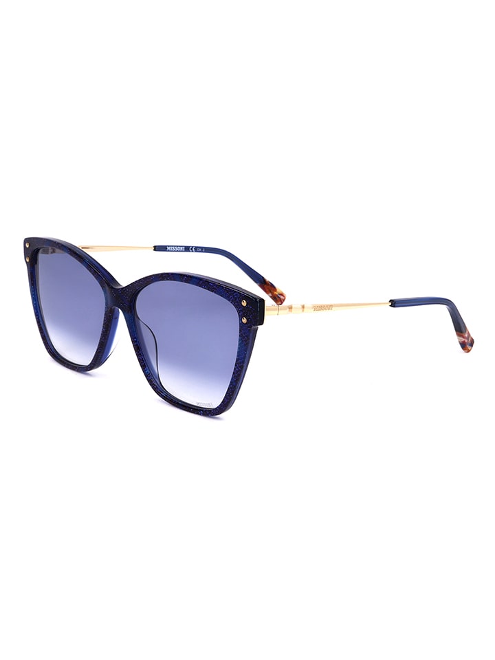 Missoni Damen-Sonnenbrille in Blau günstig kaufen 56