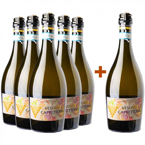 5+1 Paket Vesuvio Caprettone DOC - Fuocomuorto