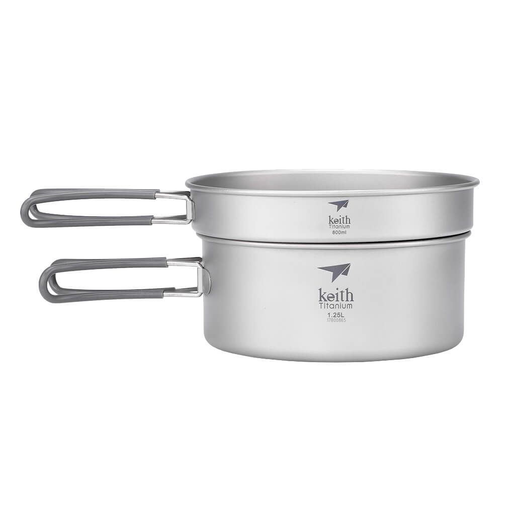 Titan Topf- und Pfannenset 2-teilig Large