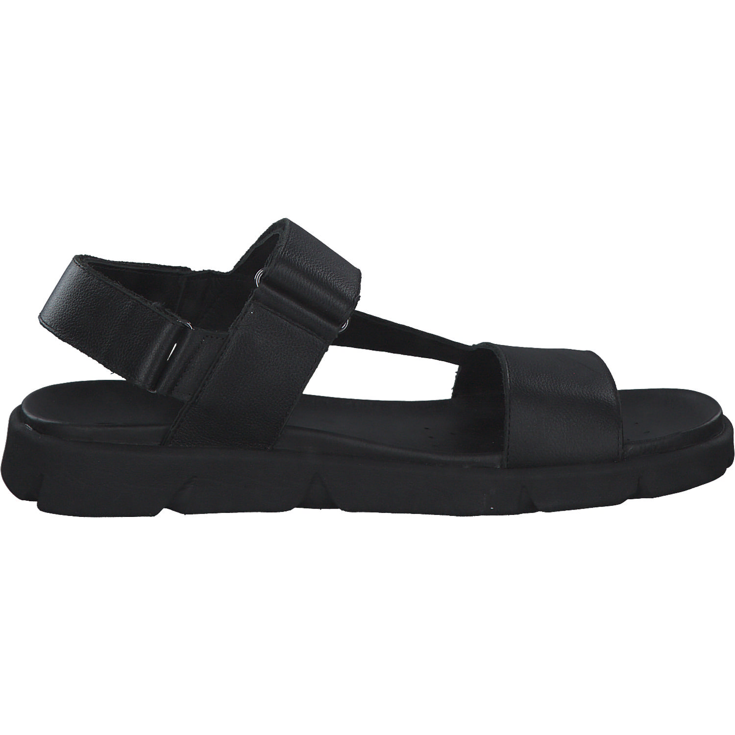 Geox U15BGB, Sandalen, Herren, black