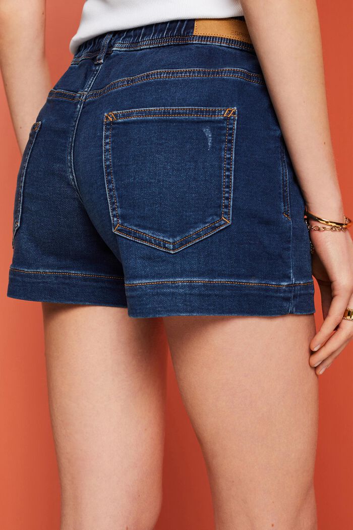 Jeans-Shorts im Jogger-Stil