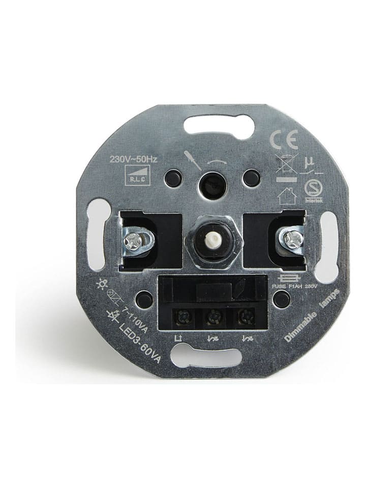 Lifa Living LED-Dimmer in Silber - (B)7 x (H)7 x (T)3,5 cm günstig kaufen onesize