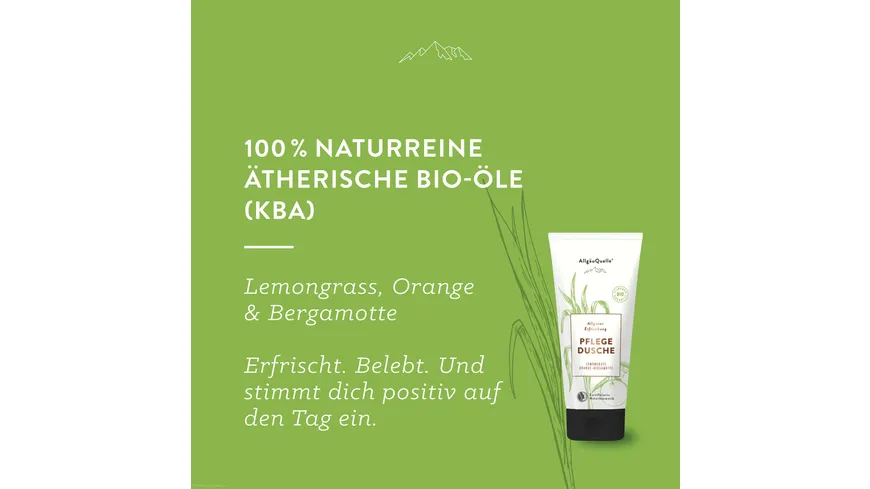 AllgäuQuelle Pflegedusche Allgäuer Erfrischung 200 ml