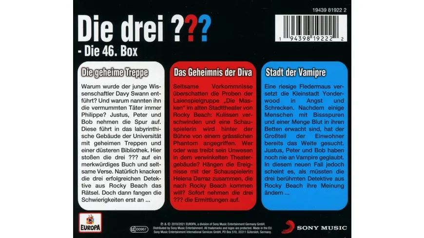 046/3er Box ( Folgen 138,139,140)