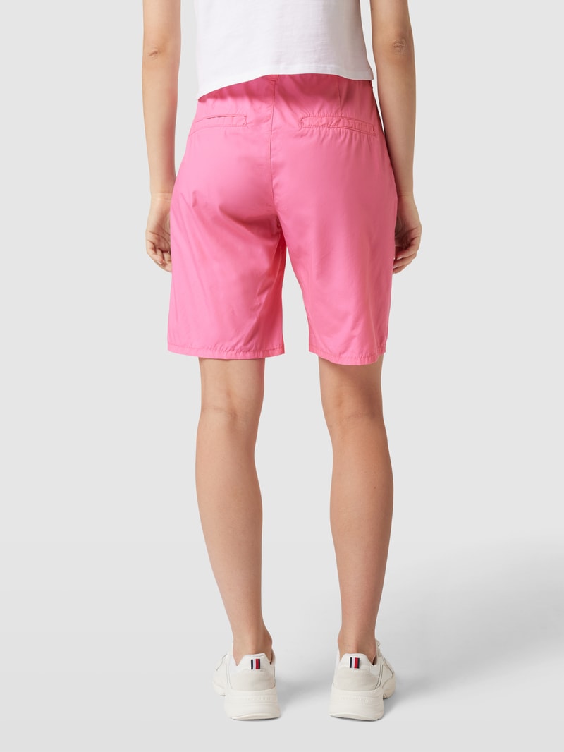 Chinoshorts mit seitlichen Eingrifftaschen in pink