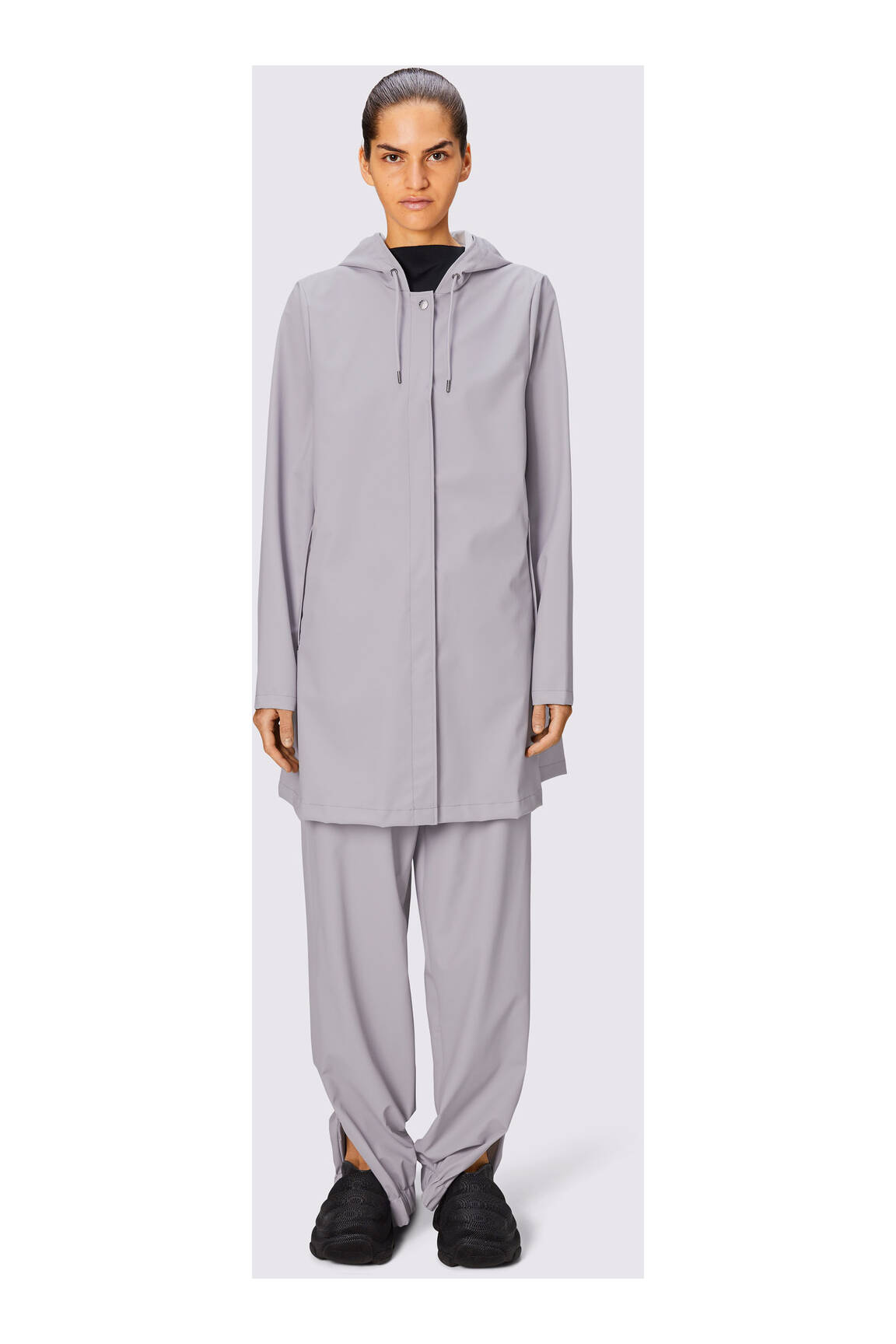 Rains Impermeables Trenchs Femme couleur gris