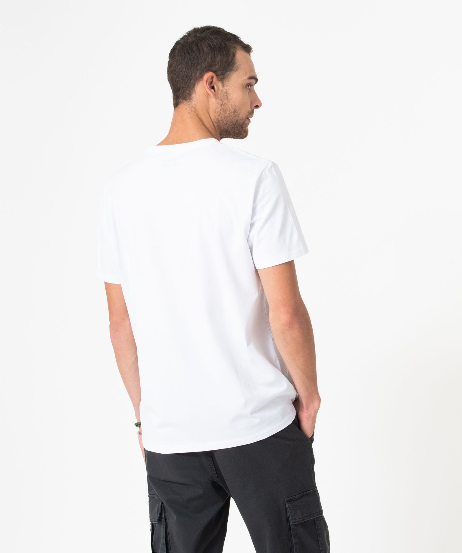 Tee-shirt manches courtes à motif homme - Rick & Morty blanc | GEMO