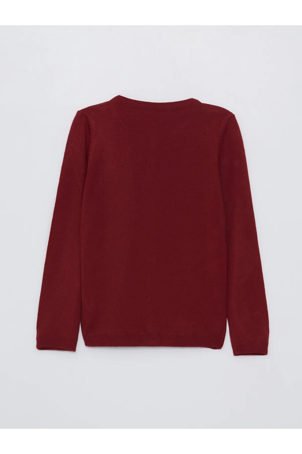 LC Waikiki  Strickjacke - Bordeaux - Regular Fit