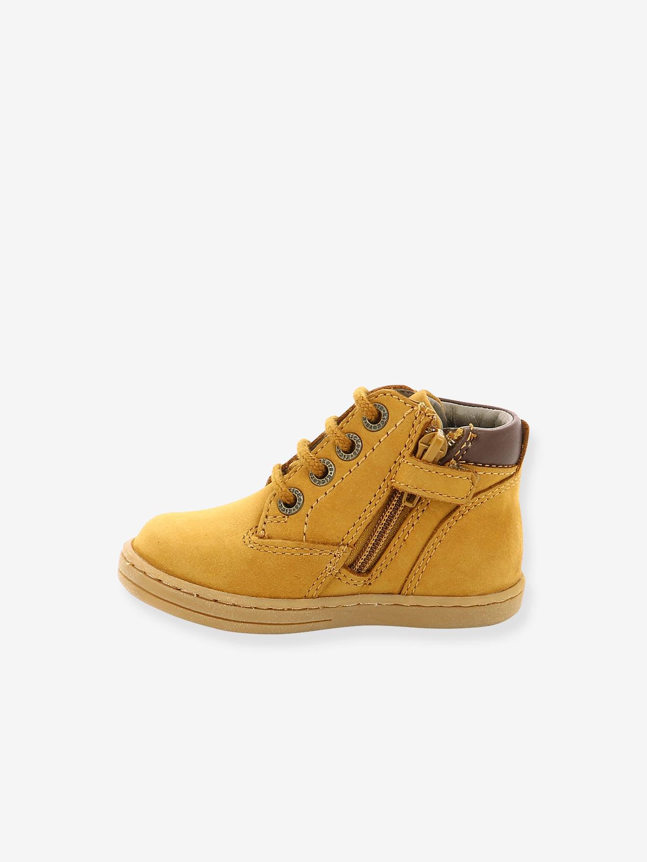 Bottillons bébé garçon Tackland KICKERS® camel