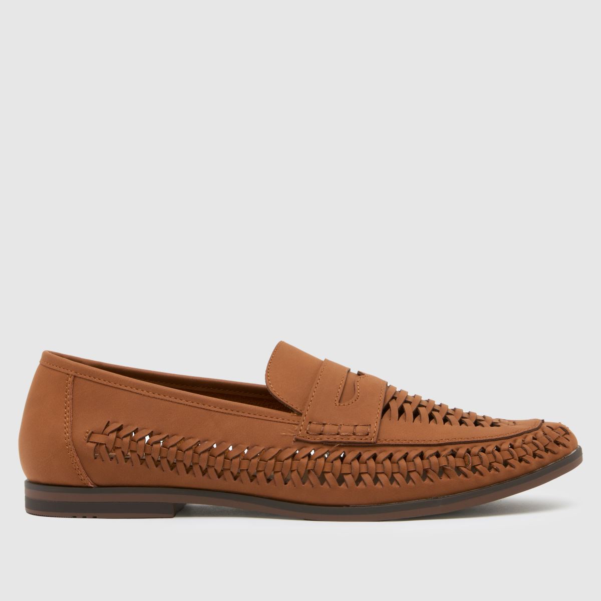 Tkani mokasini Schuh Reem v rjavi barvi