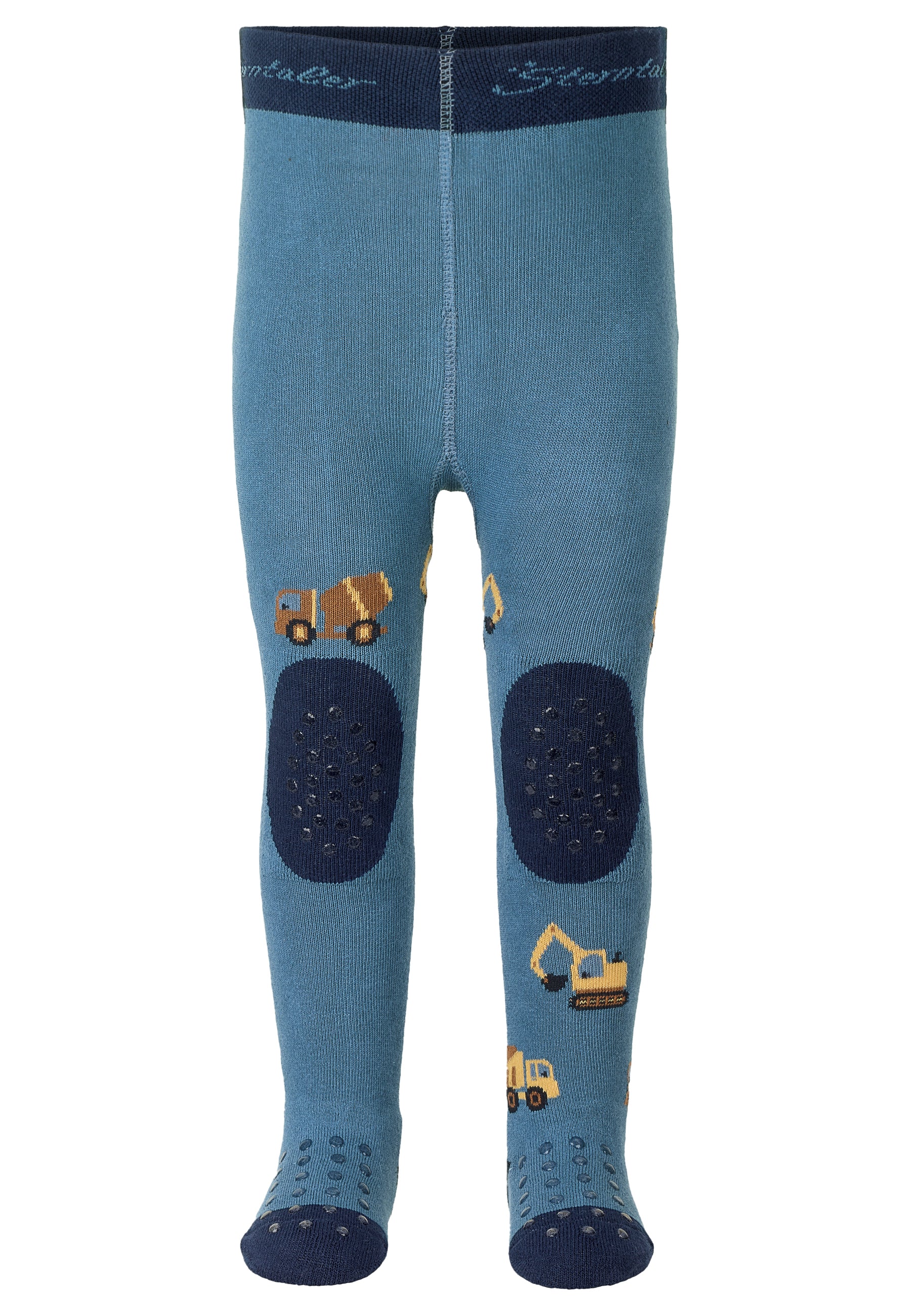 Krabbelstrumpfhose Sommer mit Motiv Bagger