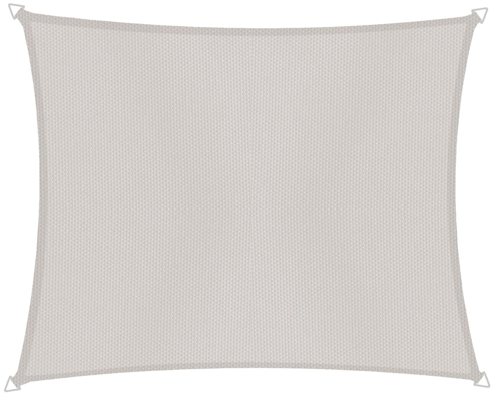 Windhager Sonnensegel Cannes Rechteck, 4x5m, grau