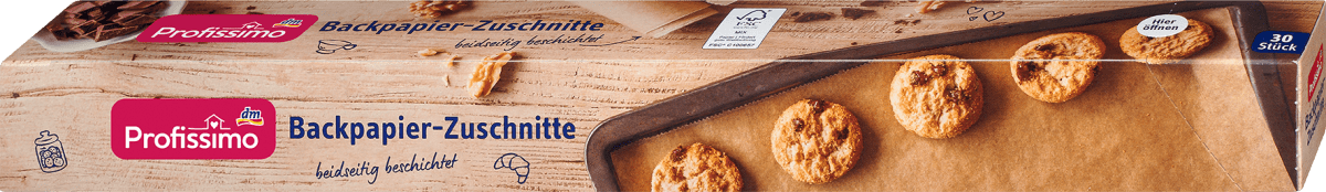 Backpapier Zuschnitte, 30 St