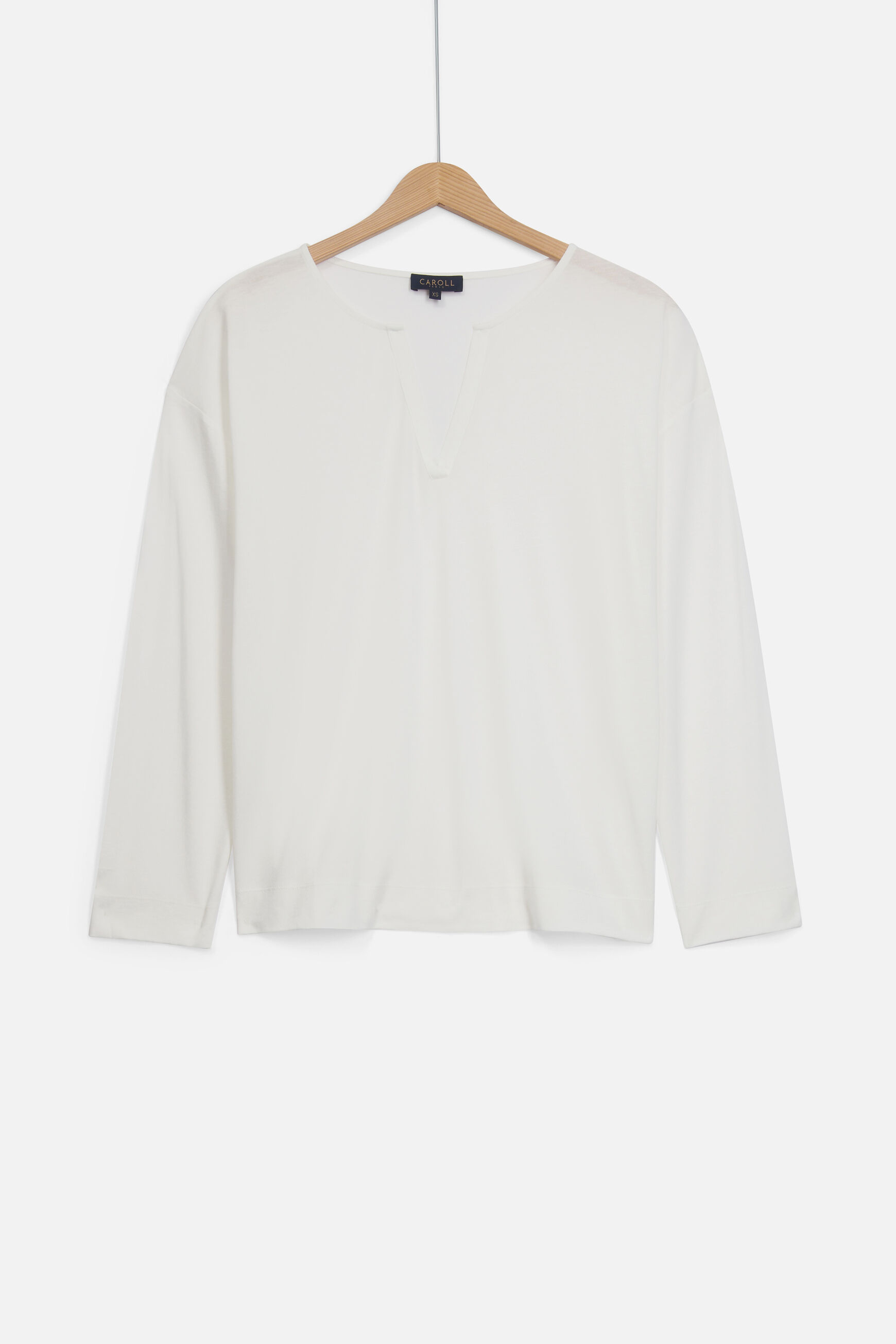 t-shirt texas ivoire femme