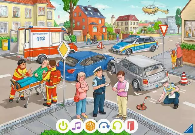 Kinderpuzzle ab 3 Jahren - tiptoi® Puzzle für kleine Entdecker: Rettungseinsatz - 12 Teile