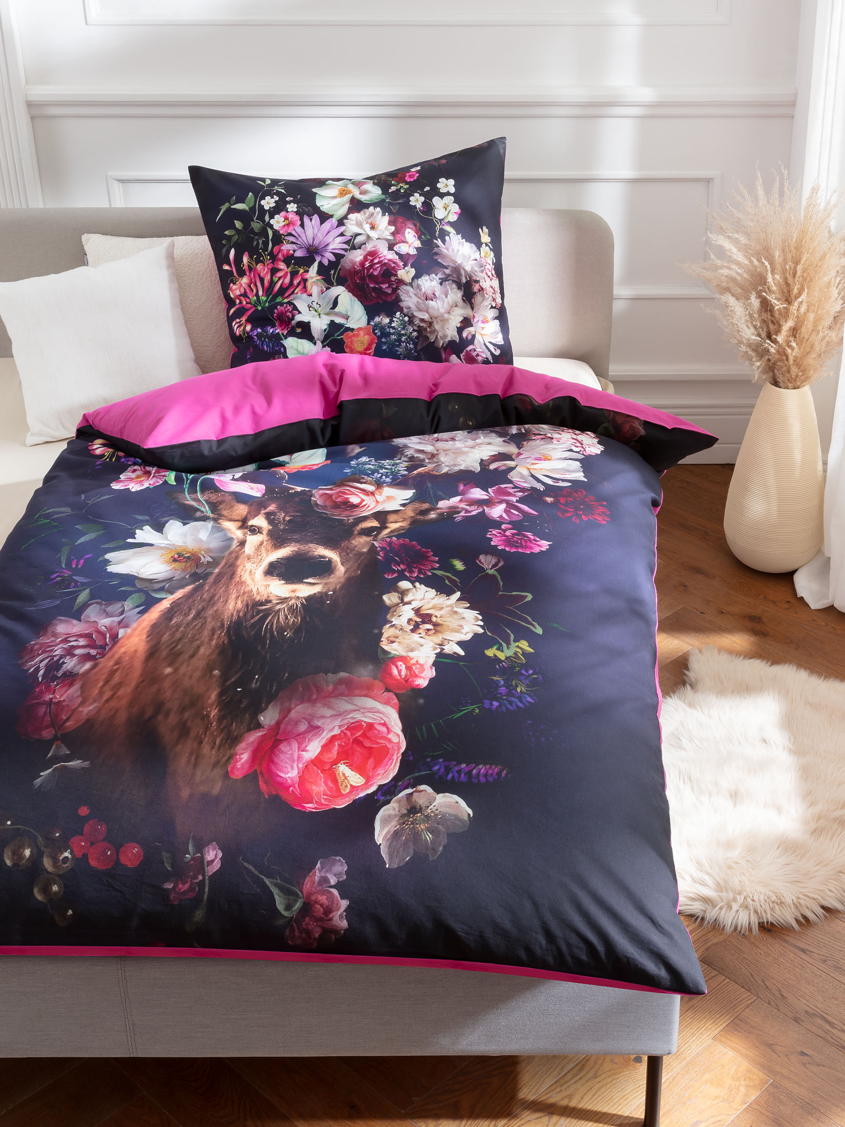 Karmelita Renforcé-Bettwäsche, Multicolor